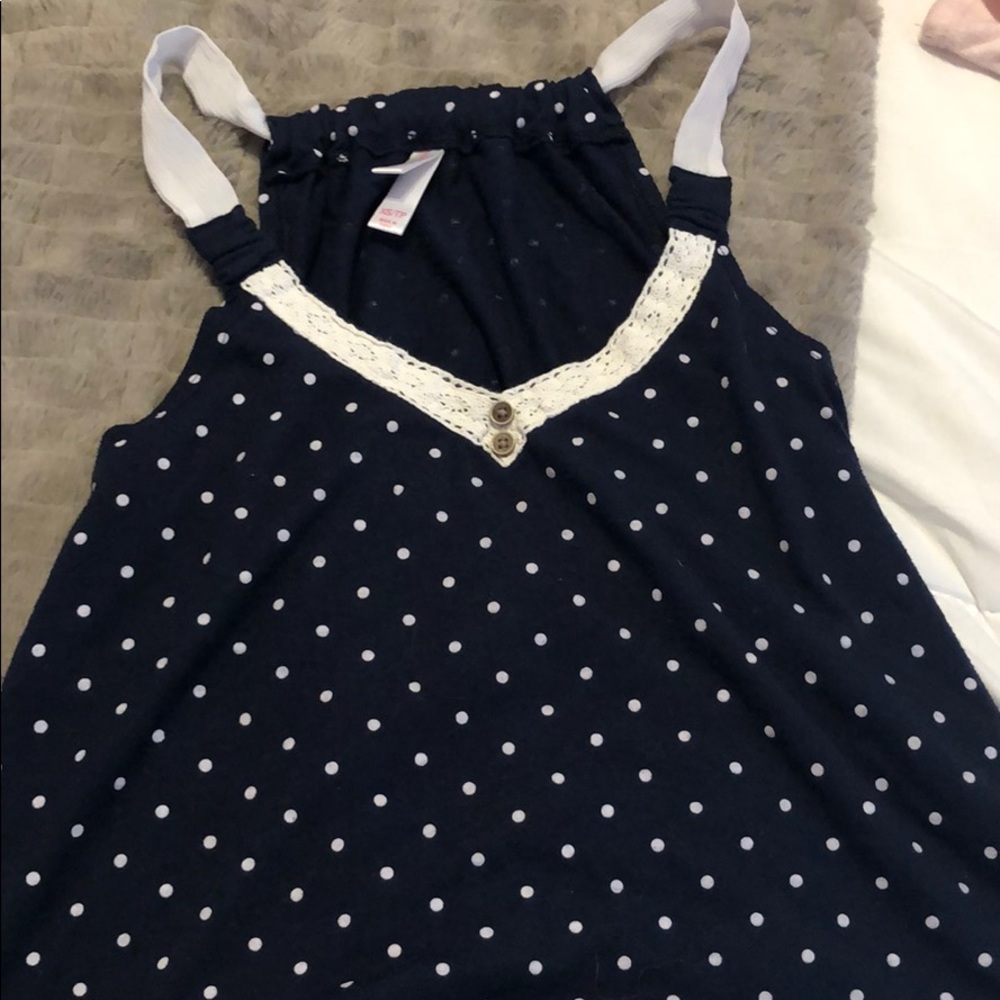 Polka dot tank top women’s